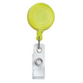 Badge Reel (green yellow)